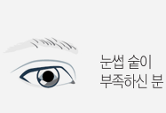 눈썹 숱이 부족하신 분